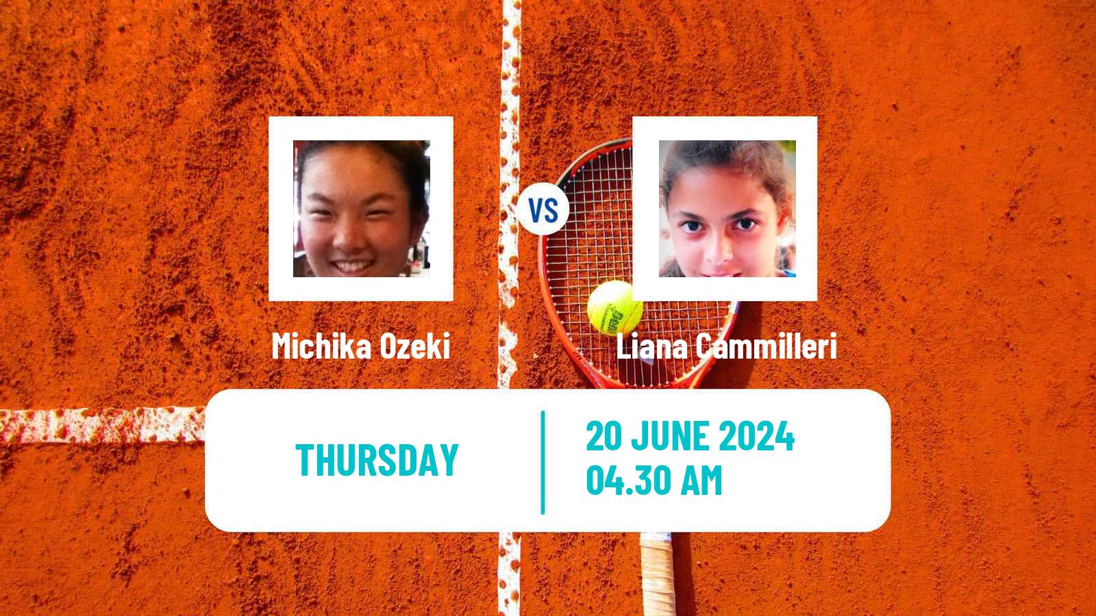 Tennis ITF W15 Hillcrest Women Michika Ozeki - Liana Cammilleri