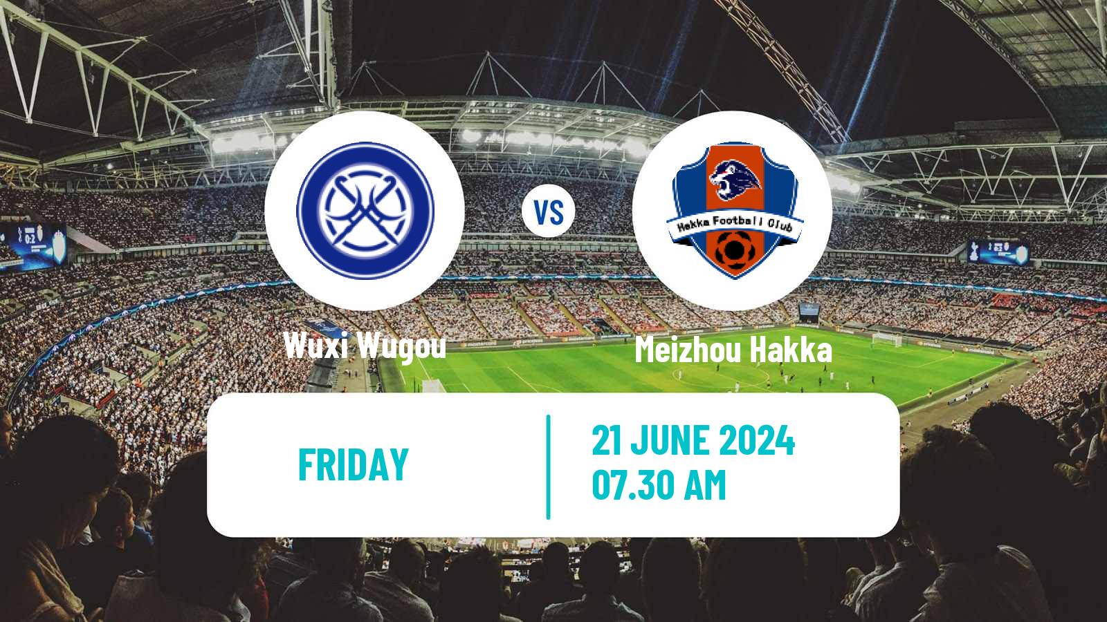 Soccer Chinese FA Cup Wuxi Wugou - Meizhou Hakka