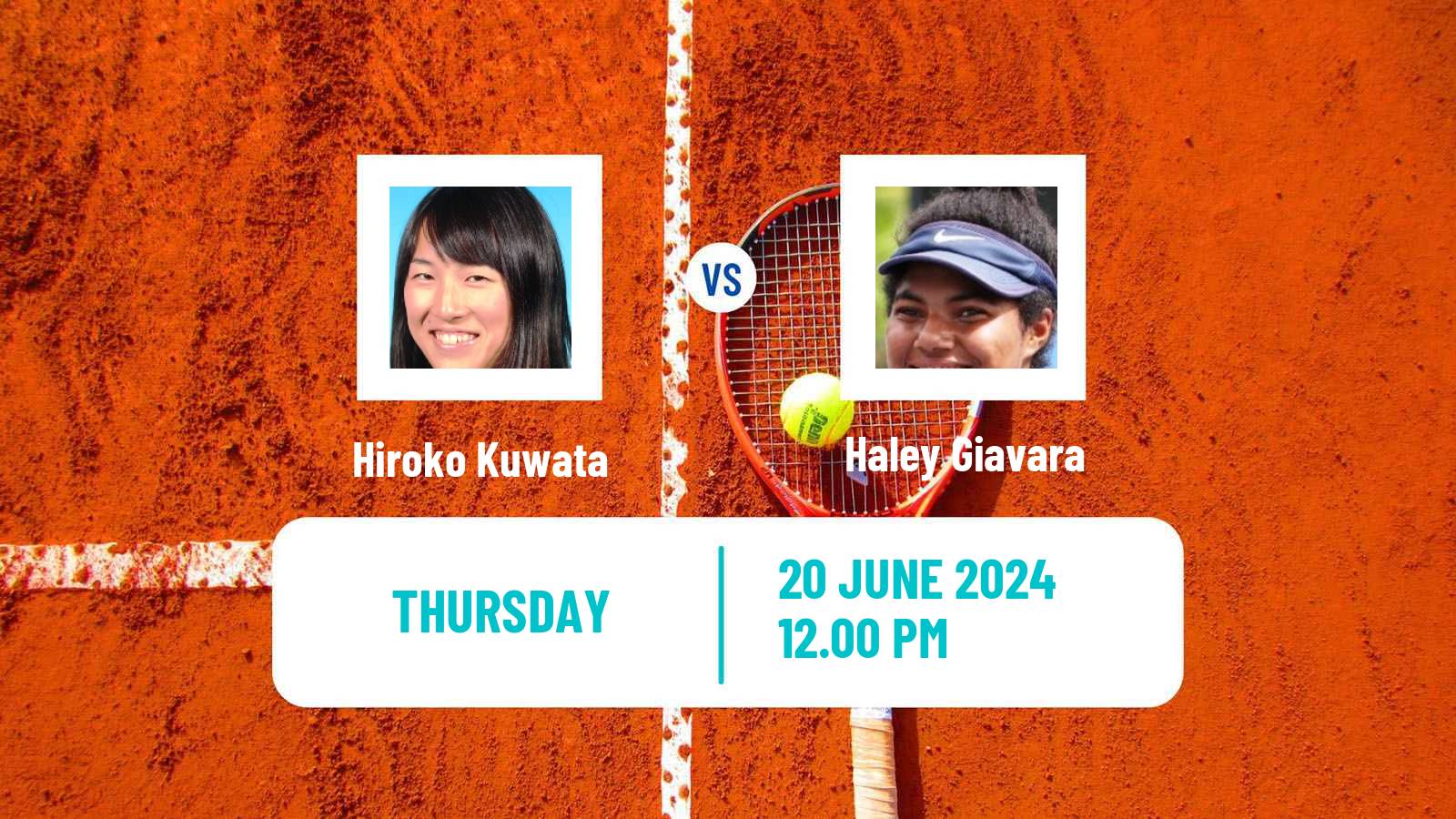 Tennis ITF W35 Wichita Ks Women Hiroko Kuwata - Haley Giavara