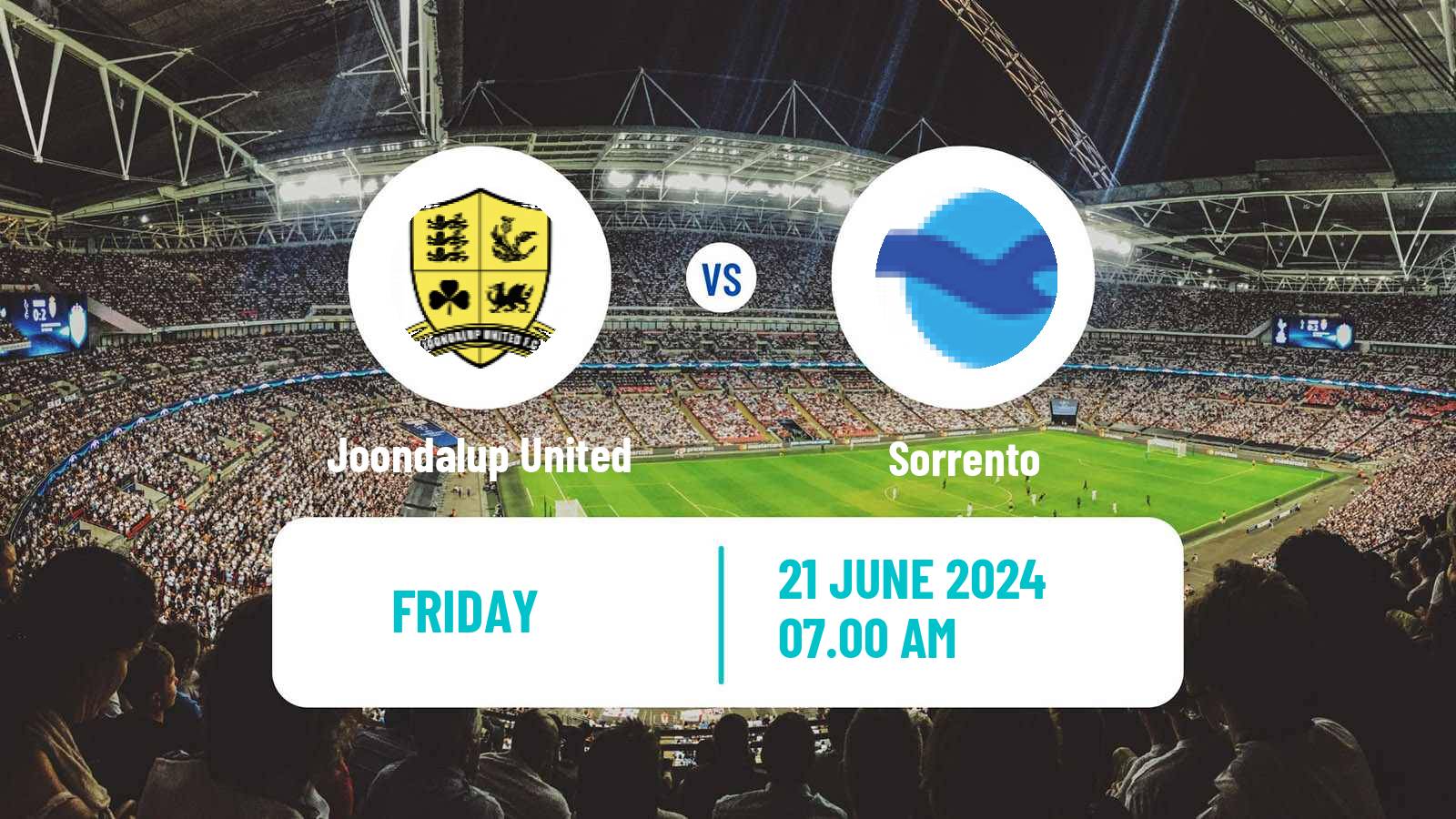 Football Australian WA State League Joondalup United - Sorrento