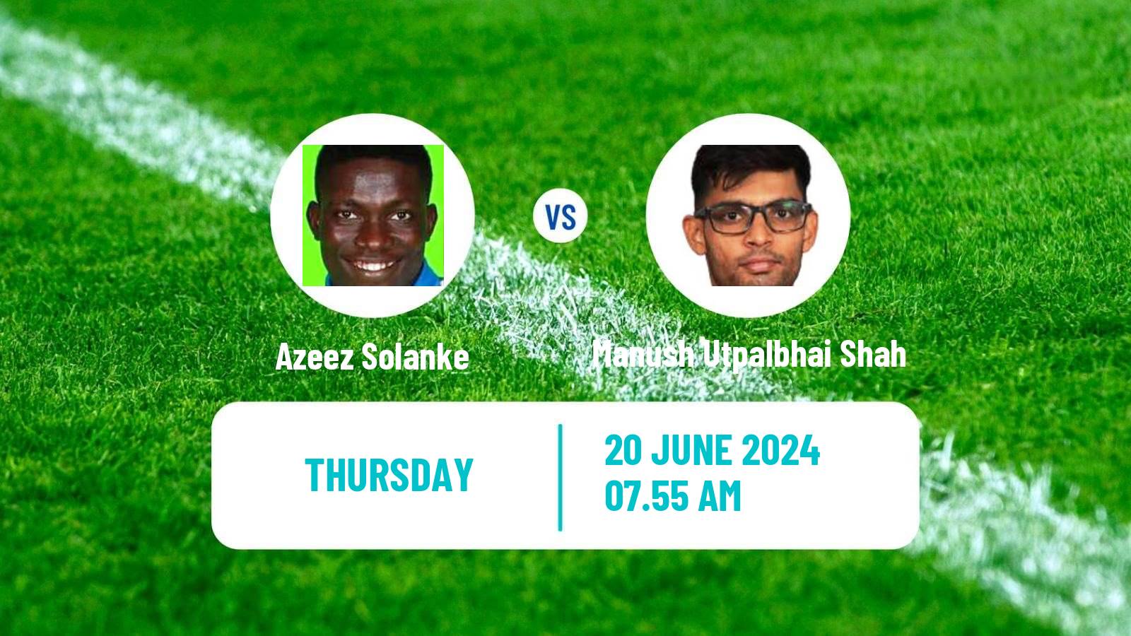 Table tennis Wtt Contender Lagos Men Azeez Solanke - Manush Utpalbhai Shah