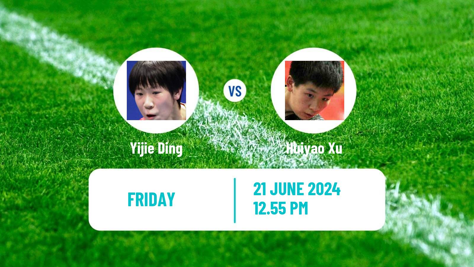 Table tennis Wtt Contender Lagos Women Yijie Ding - Huiyao Xu