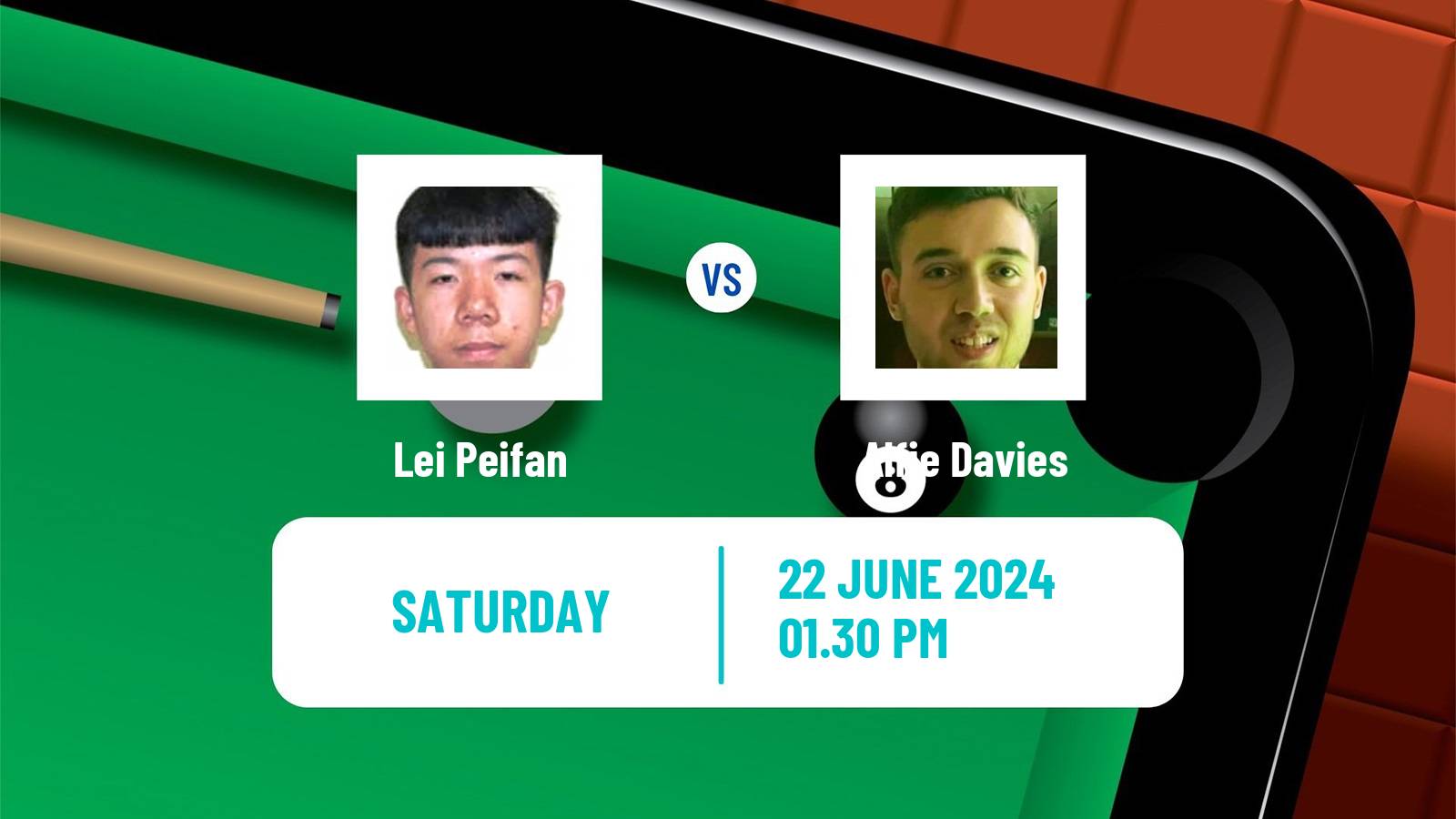 Snooker Championship League Lei Peifan - Alfie Davies