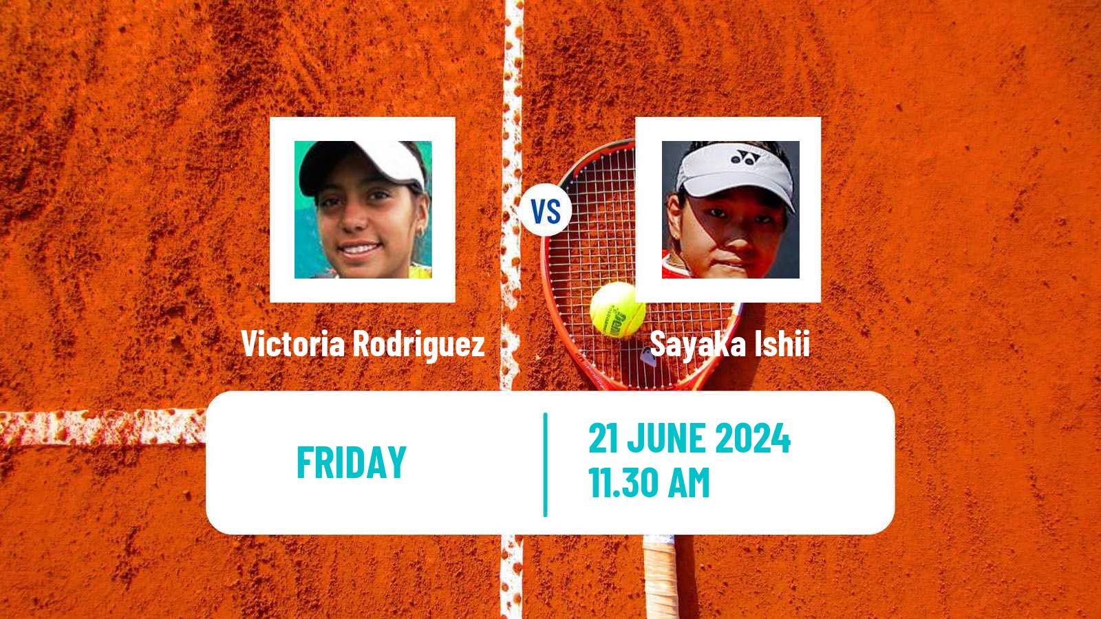 Tennis ITF W35 H Tauste Women Victoria Rodriguez - Sayaka Ishii