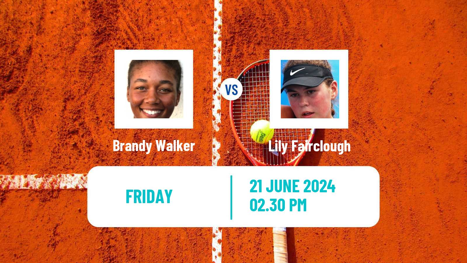 Tennis ITF W15 Rancho Santa Fe Ca Women Brandy Walker - Lily Fairclough