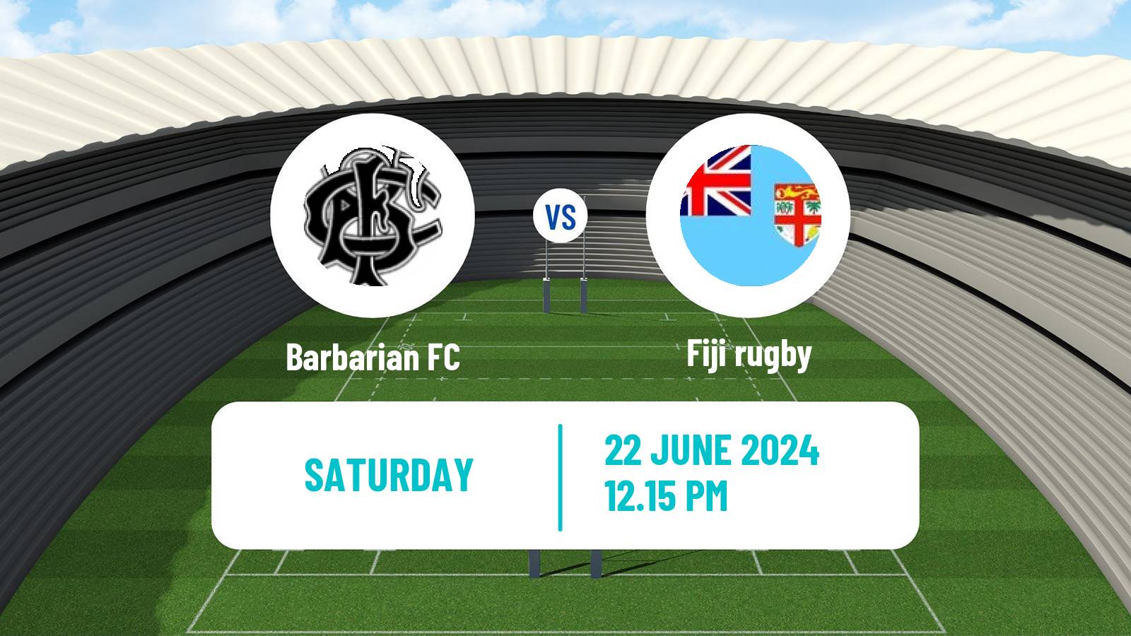 Rugby union Friendly International Rugby Union Barbarian - Fiji