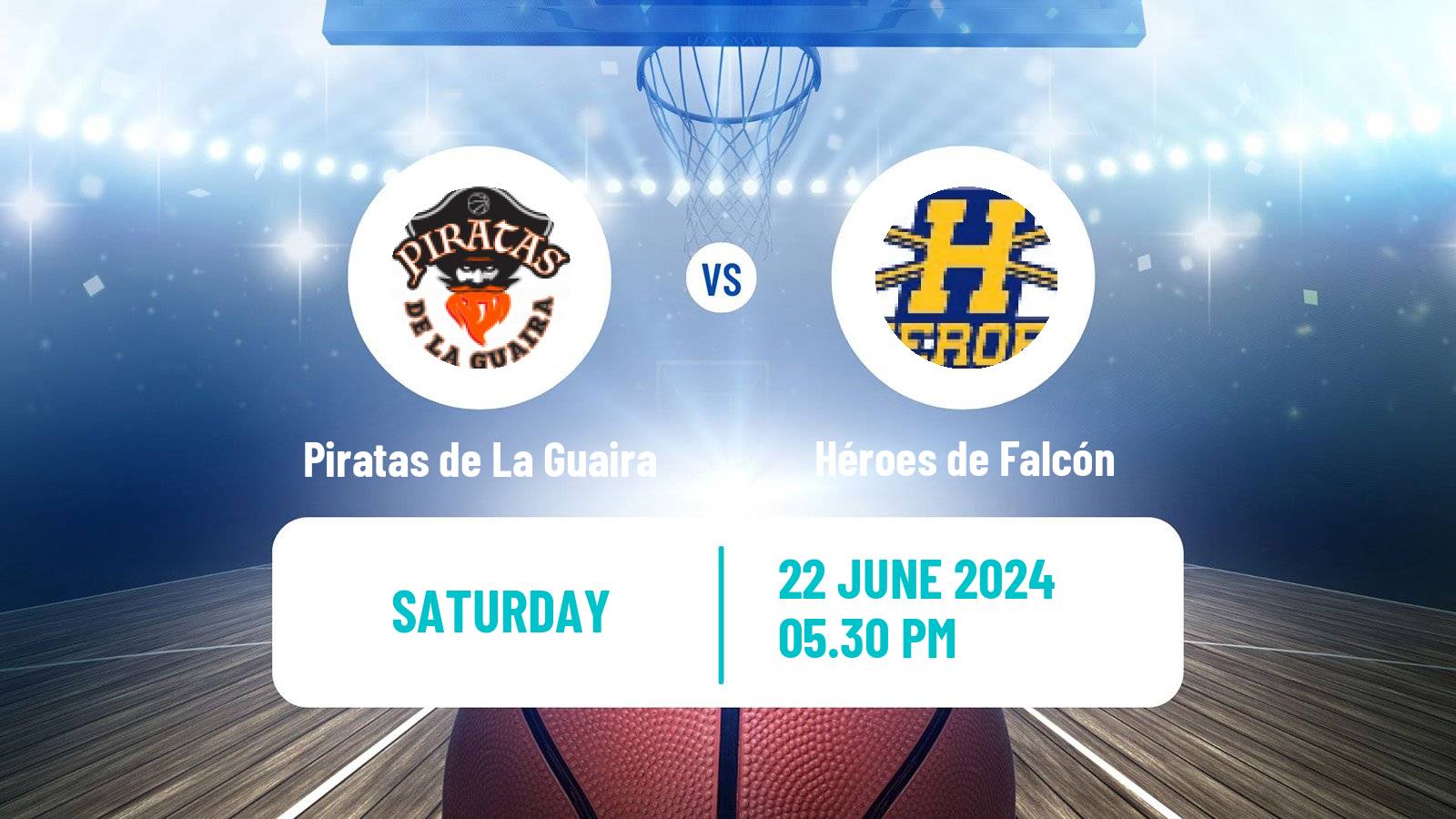 Basketball Venezuelan Superliga Basketball Piratas de La Guaira - Héroes de Falcón