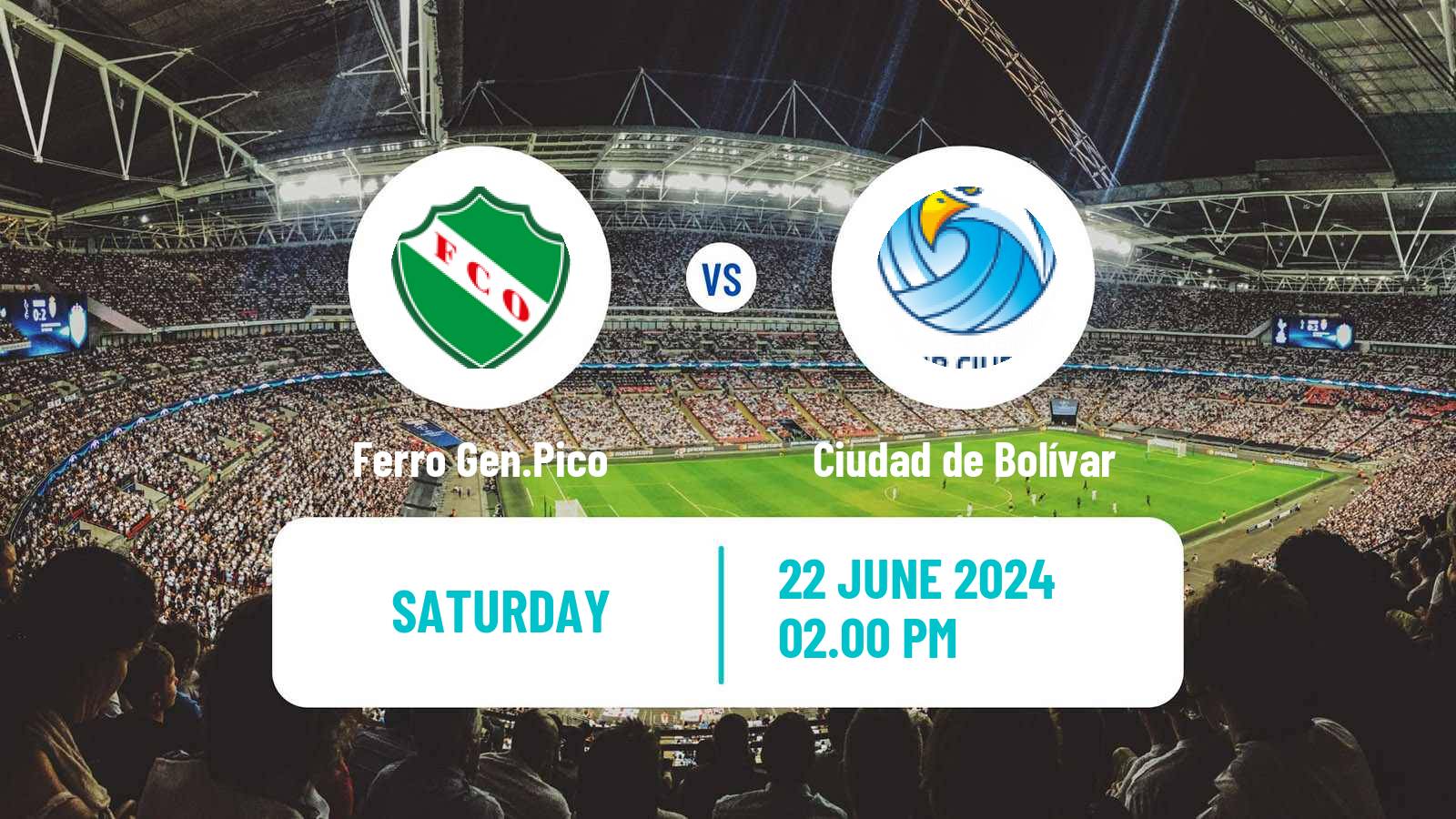 Soccer Argentinian Torneo Federal Ferro Gen.Pico - Ciudad de Bolívar