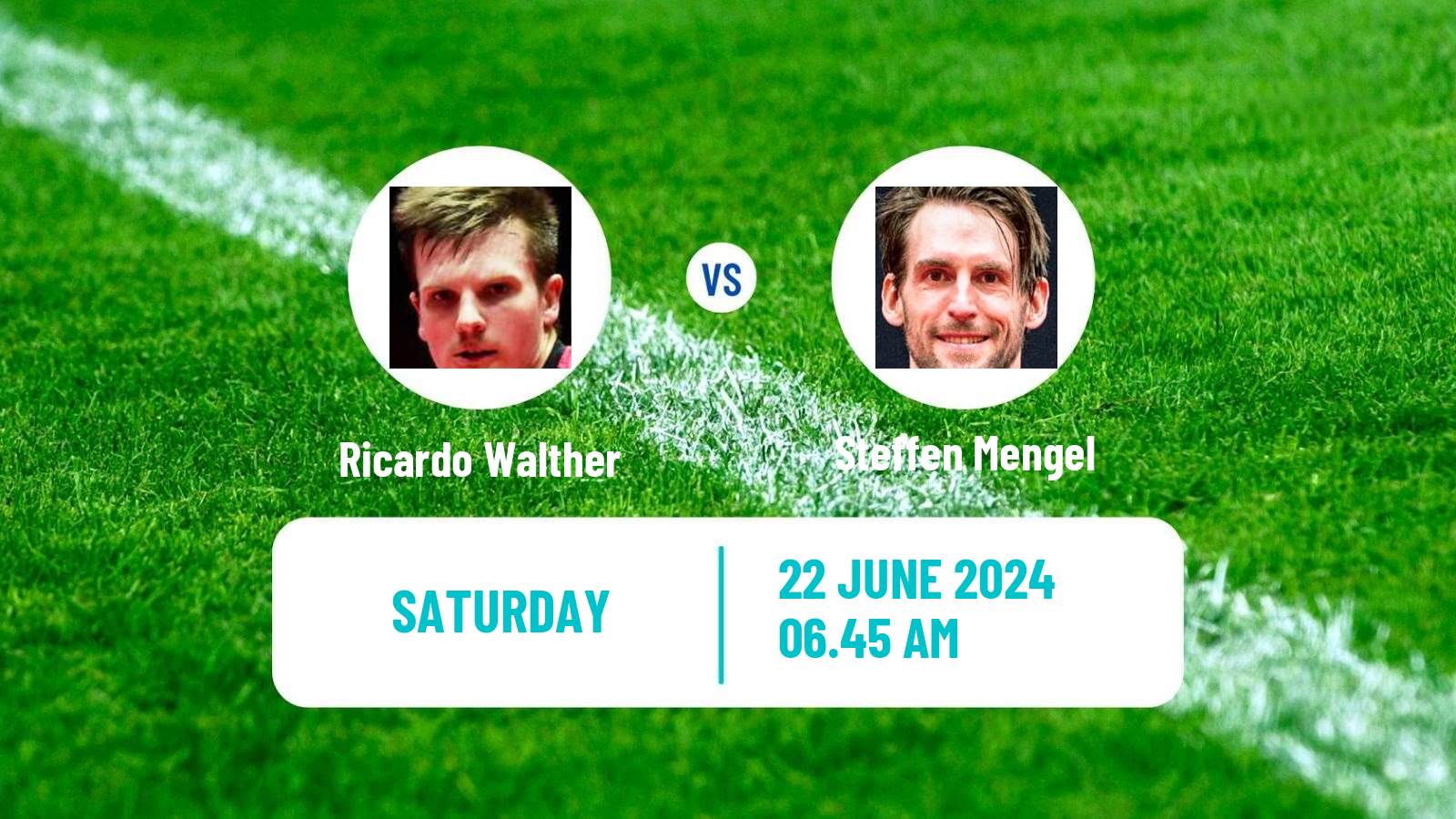 Table tennis Wtt Contender Lagos Men Ricardo Walther - Steffen Mengel