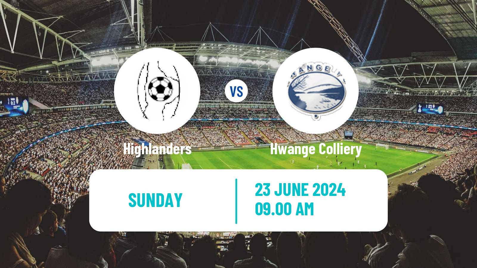 Soccer Zimbabwe Premier League Highlanders - Hwange Colliery