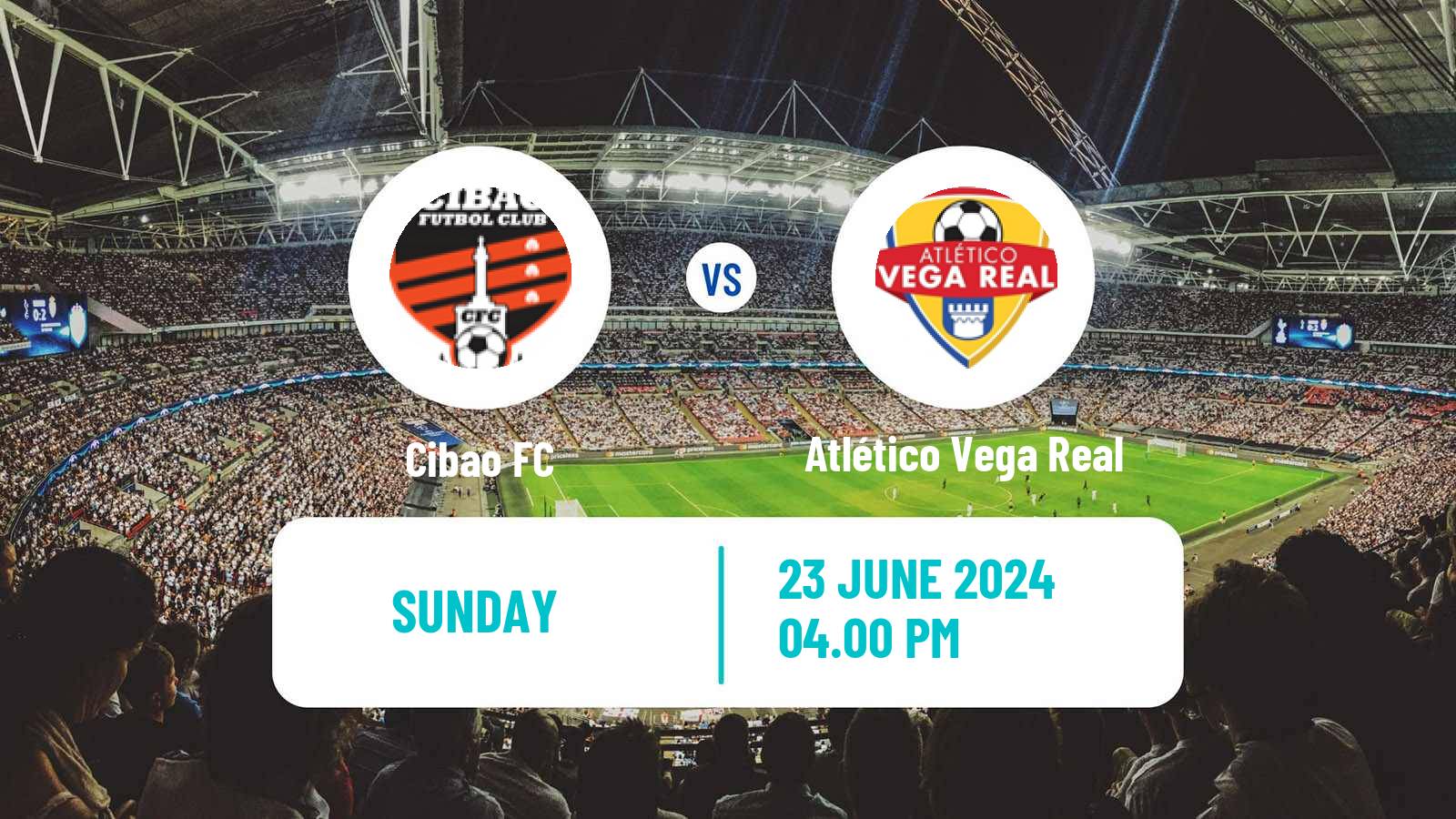 Soccer Dominican Republic LDF Cibao - Atlético Vega Real