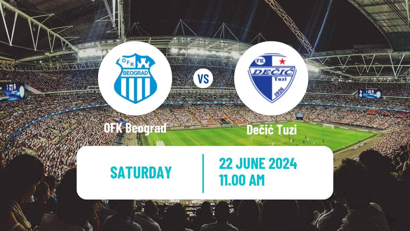 Soccer Club Friendly OFK Beograd - Dečić Tuzi
