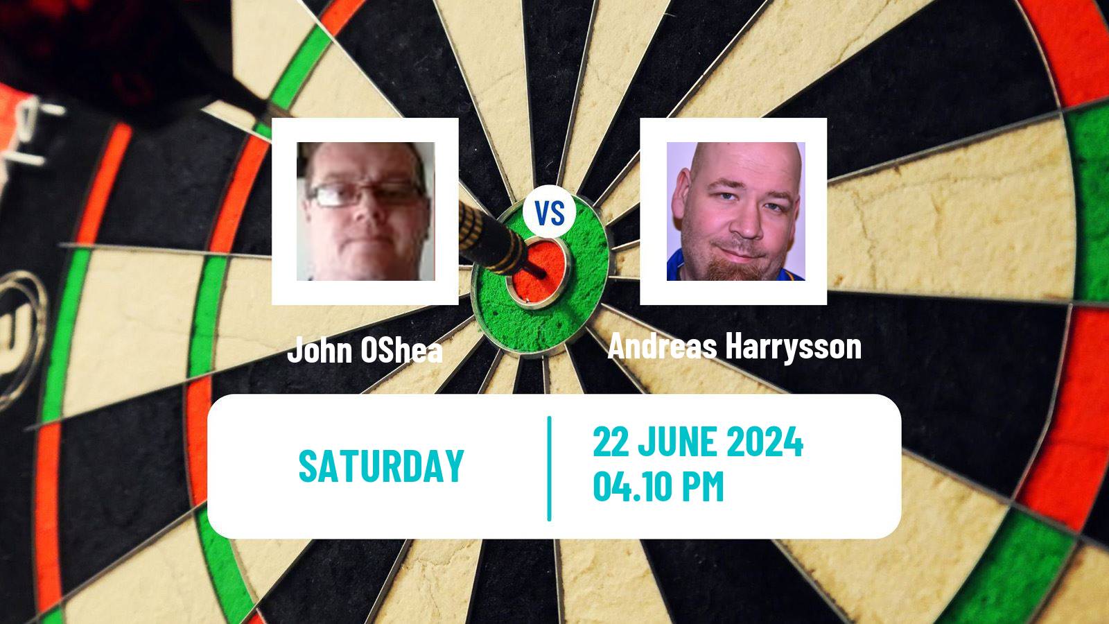 Darts Modus Super Series John OShea - Andreas Harrysson