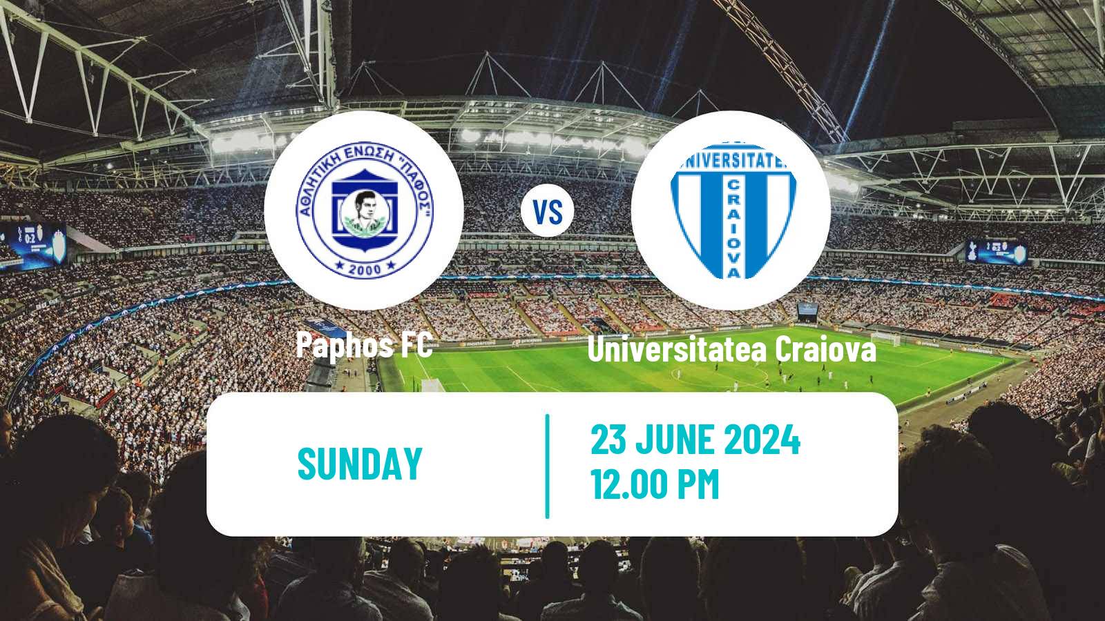 Soccer Club Friendly Paphos - Universitatea Craiova
