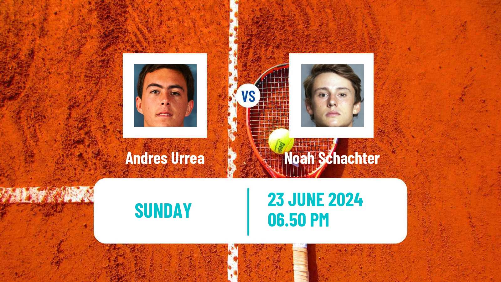 Tennis Ibague Challenger Men Andres Urrea - Noah Schachter