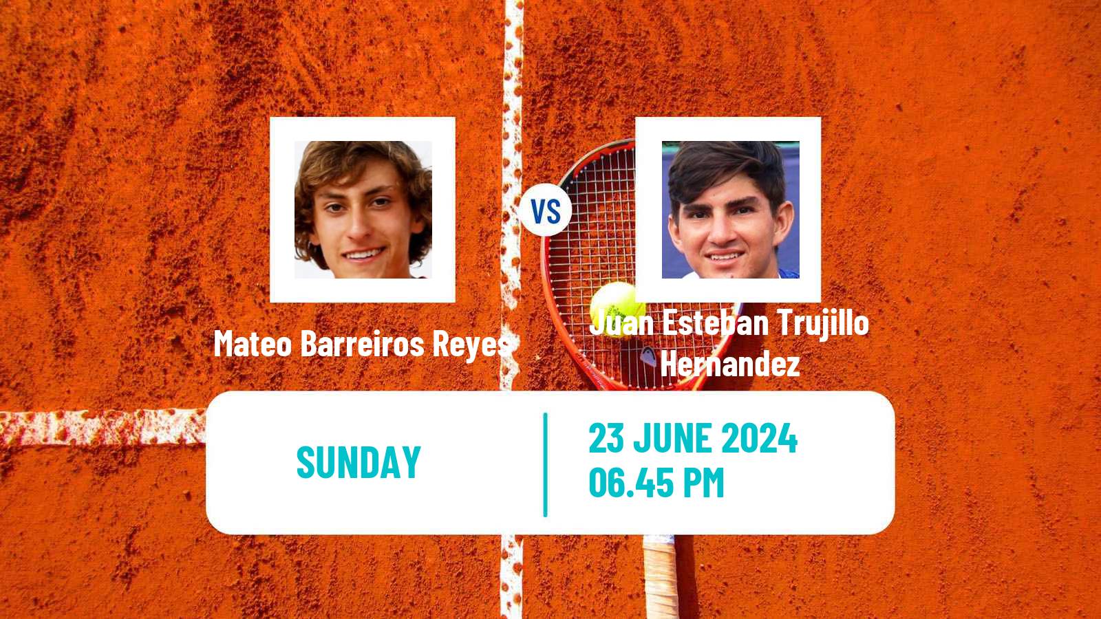 Tennis Ibague Challenger Men Mateo Barreiros Reyes - Juan Esteban Trujillo Hernandez
