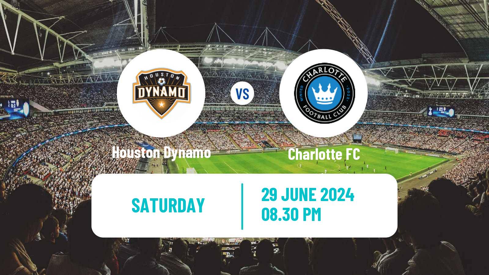 Soccer MLS Houston Dynamo - Charlotte