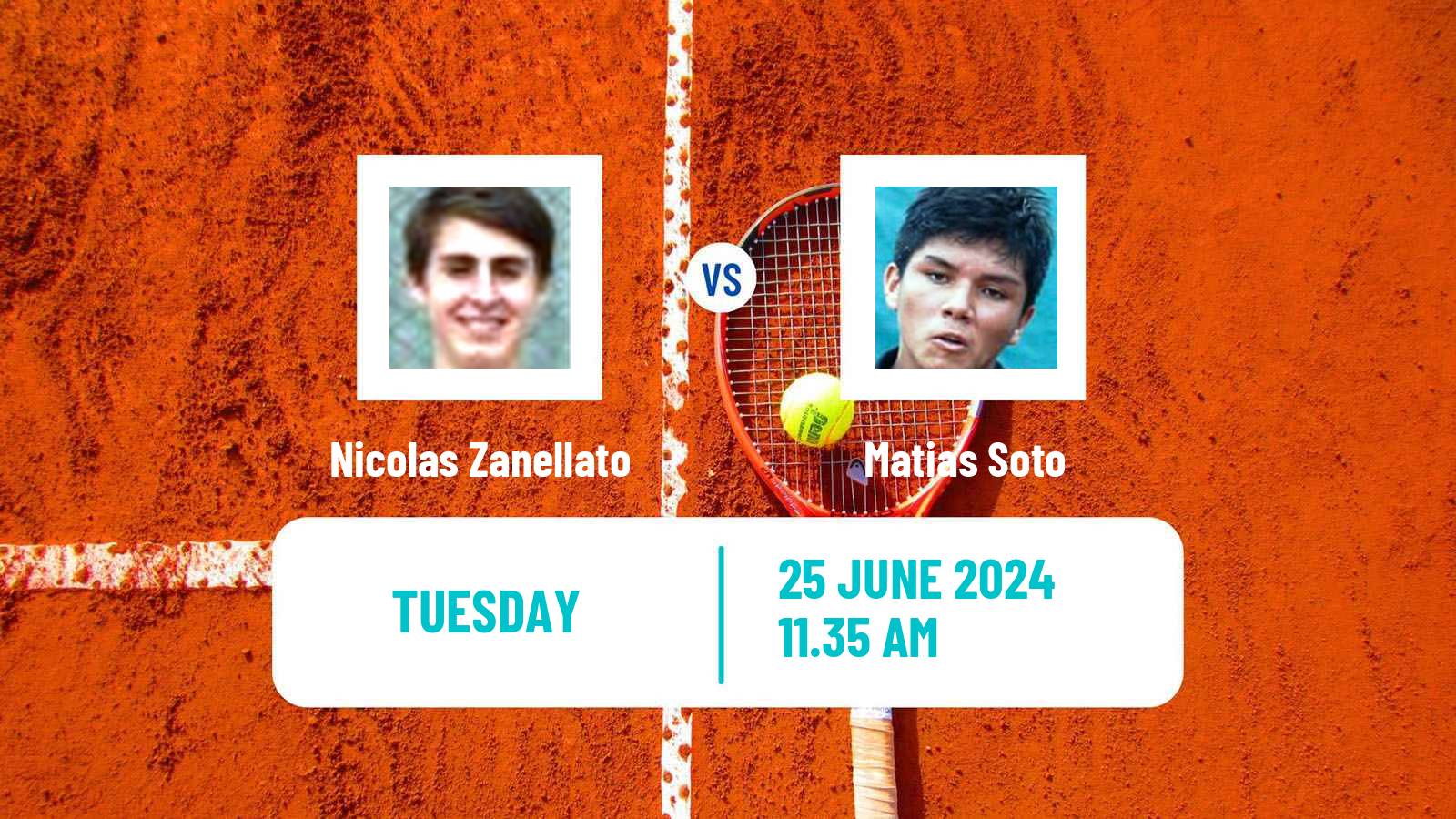 Tennis Ibague Challenger Men Nicolas Zanellato - Matias Soto