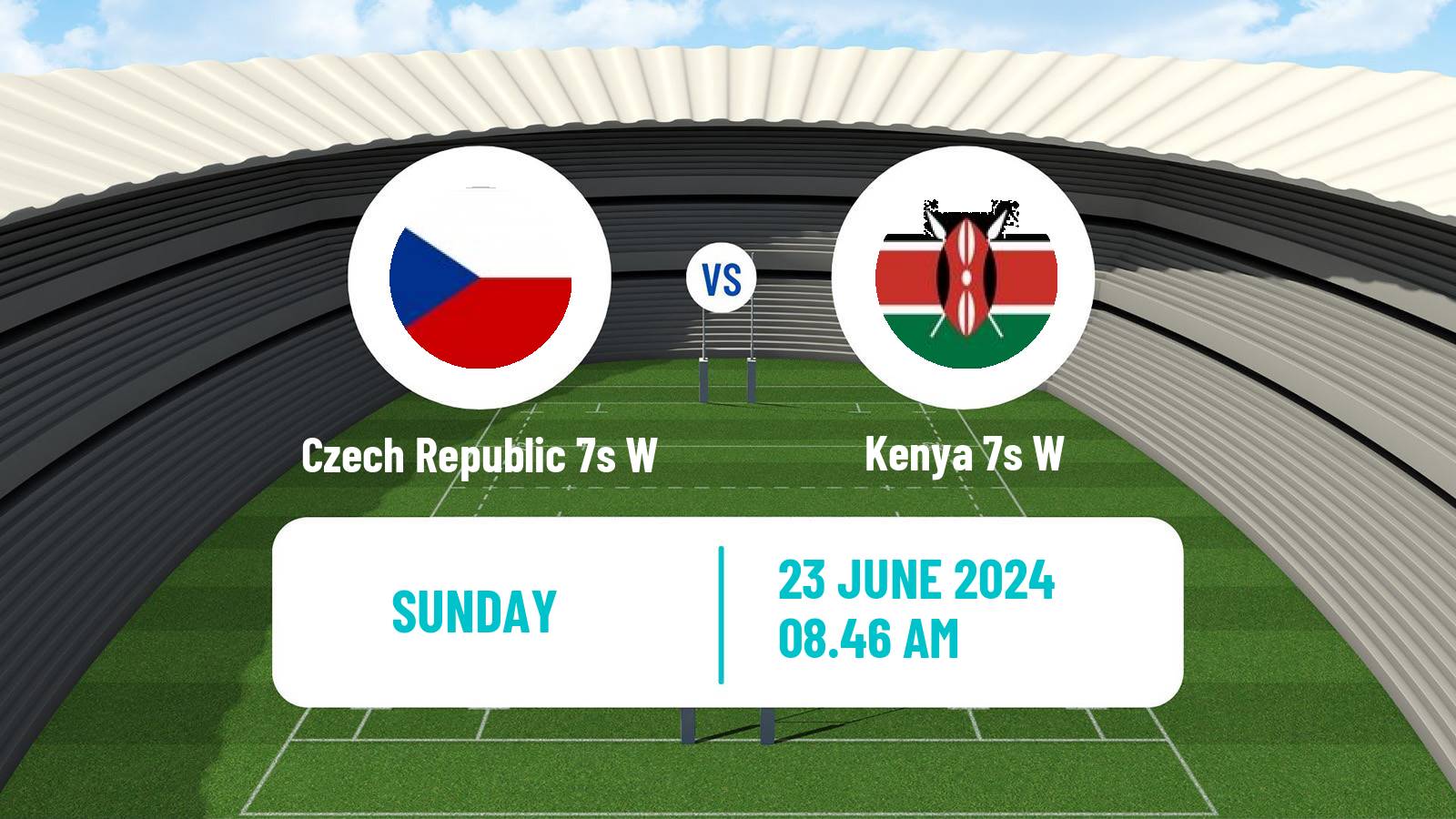 Rugby union Olympic Games 7s Rugby Women Czech Republic 7s W - Kenya 7s W