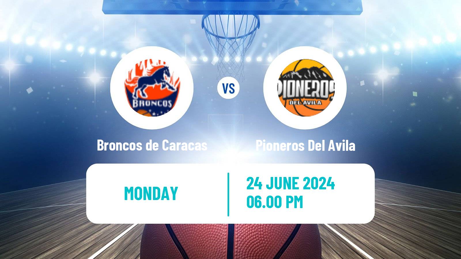 Basketball Venezuelan Superliga Basketball Broncos de Caracas - Pioneros Del Avila