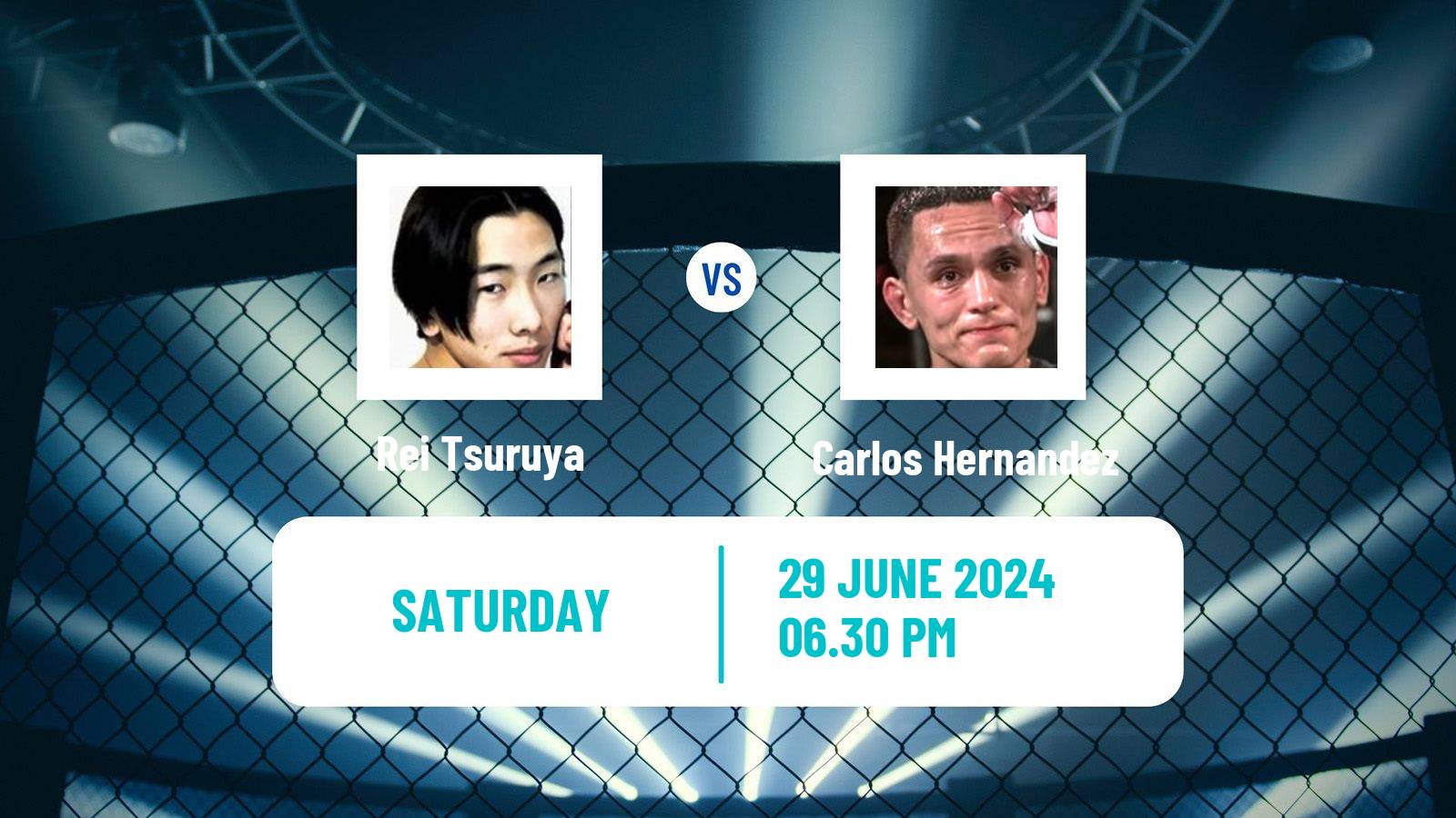 MMA Flyweight UFC Men Rei Tsuruya - Carlos Hernandez