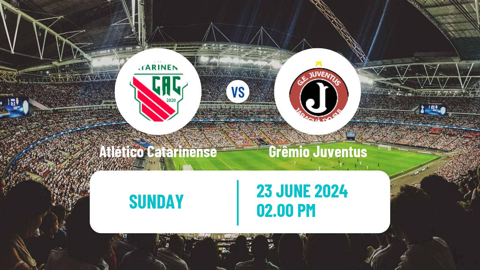 Soccer Brazilian Campeonato Catarinense 2 Atlético Catarinense - Grêmio Juventus
