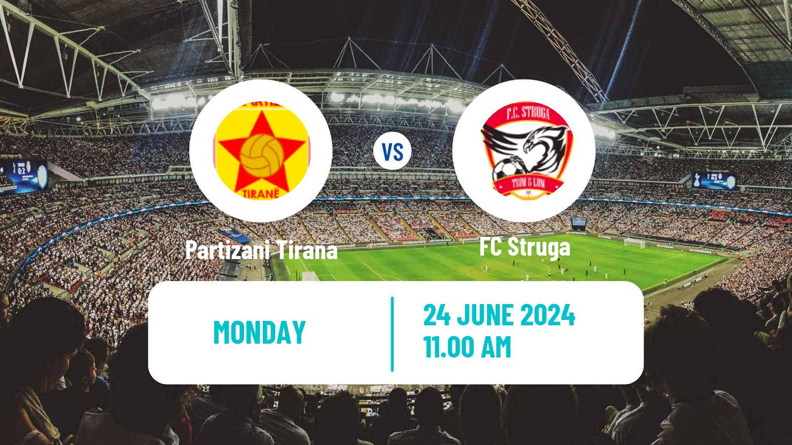 Soccer Club Friendly Partizani Tirana - Struga