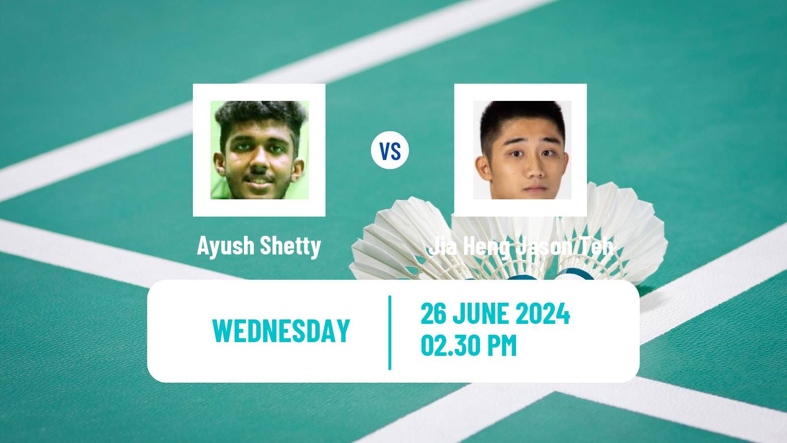 Badminton BWF World Tour Us Open Men Ayush Shetty - Jia Heng Jason Teh