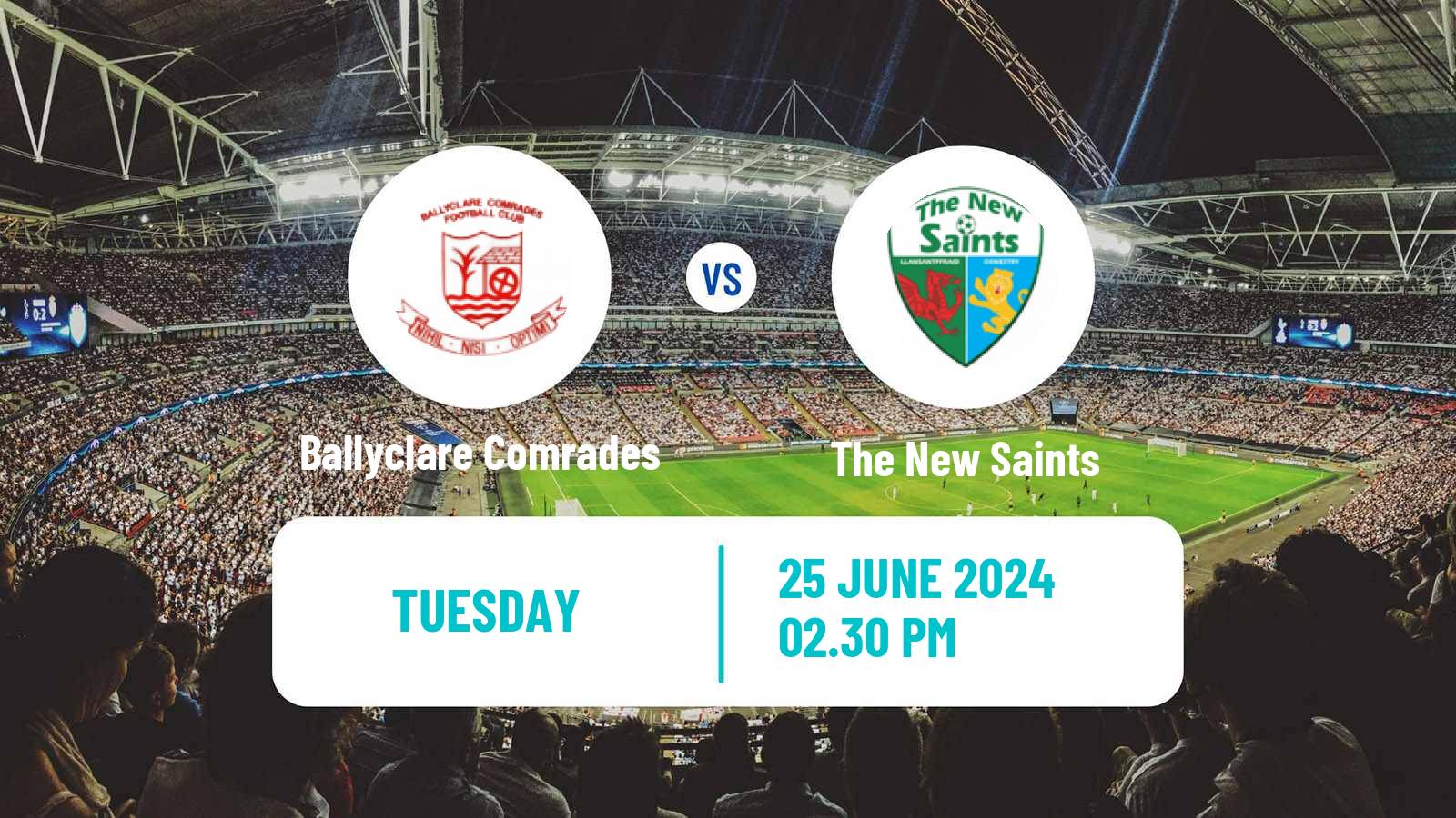 Soccer Club Friendly Ballyclare Comrades - The New Saints