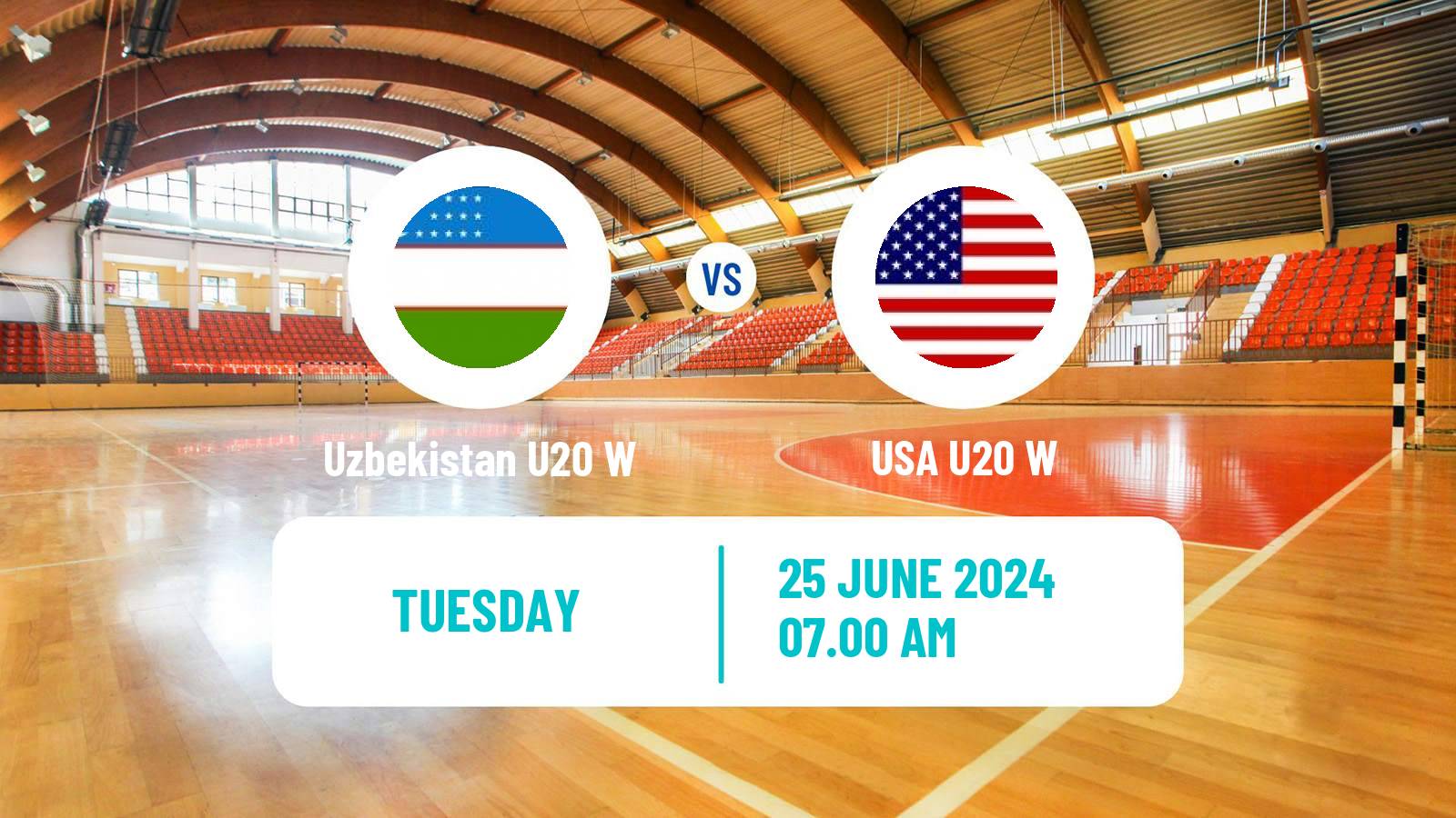 Handball World Championship U20 Handball Women Uzbekistan U20 W - USA U20 W