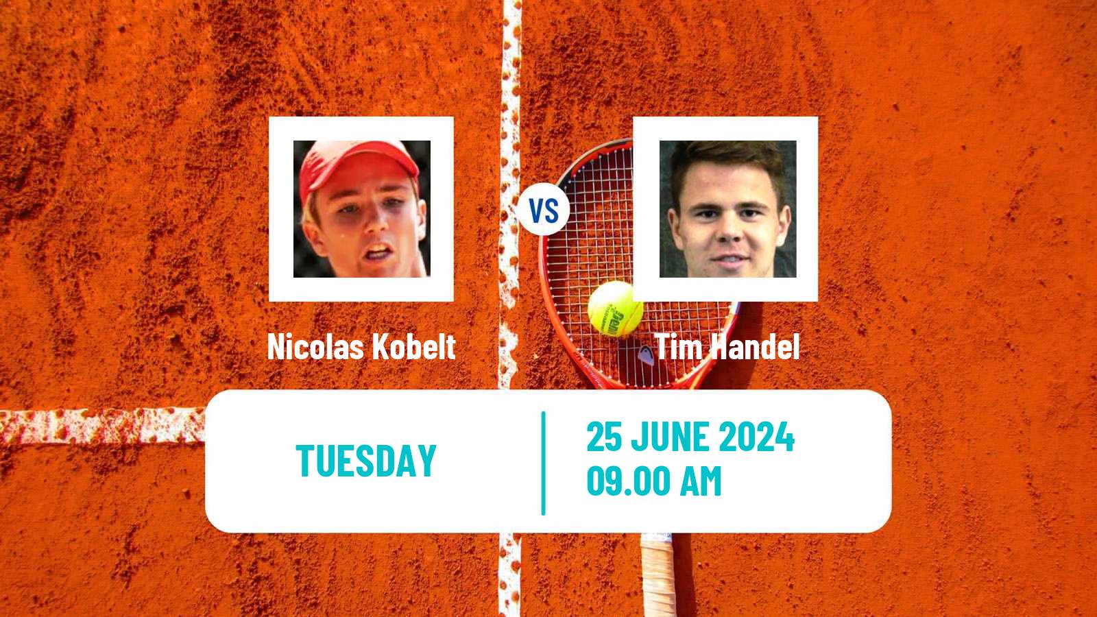 Tennis ITF M25 Klosters Men 2024 Nicolas Kobelt - Tim Handel