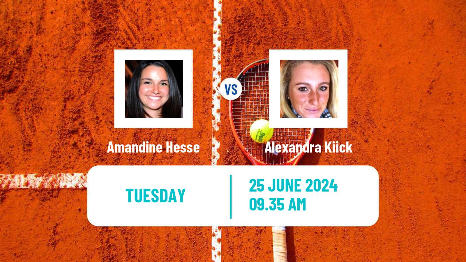 Tennis ITF W75 Doksy Stare Splavy Women Amandine Hesse - Alexandra Kiick