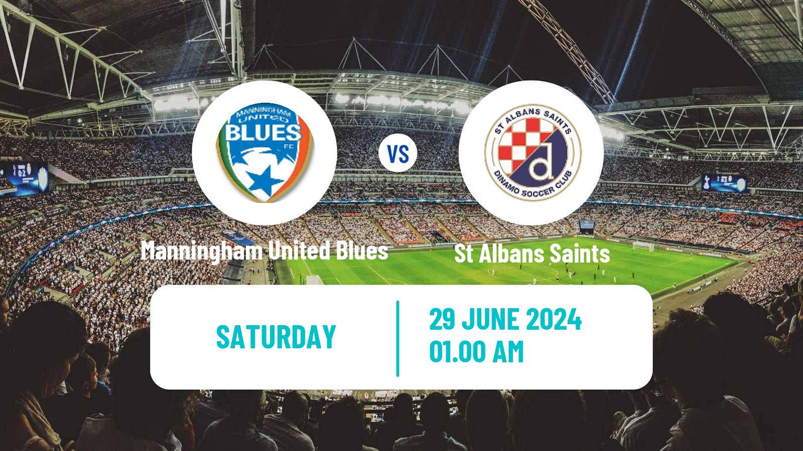 Soccer Australian NPL Victoria Manningham United - St Albans Saints