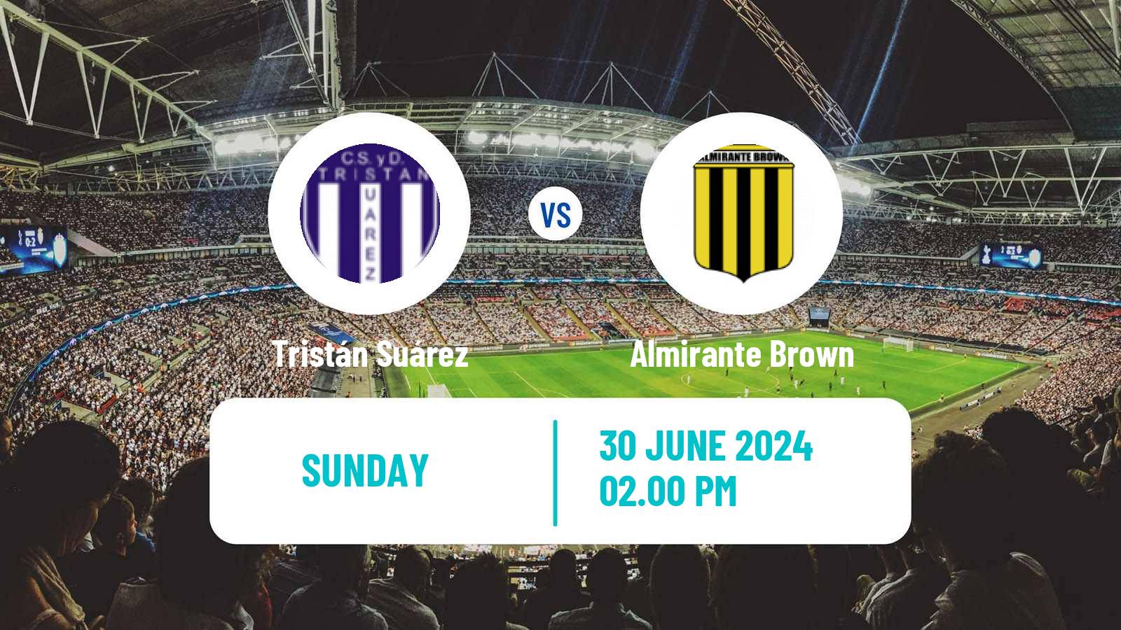 Soccer Argentinian Primera Nacional Tristán Suárez - Almirante Brown