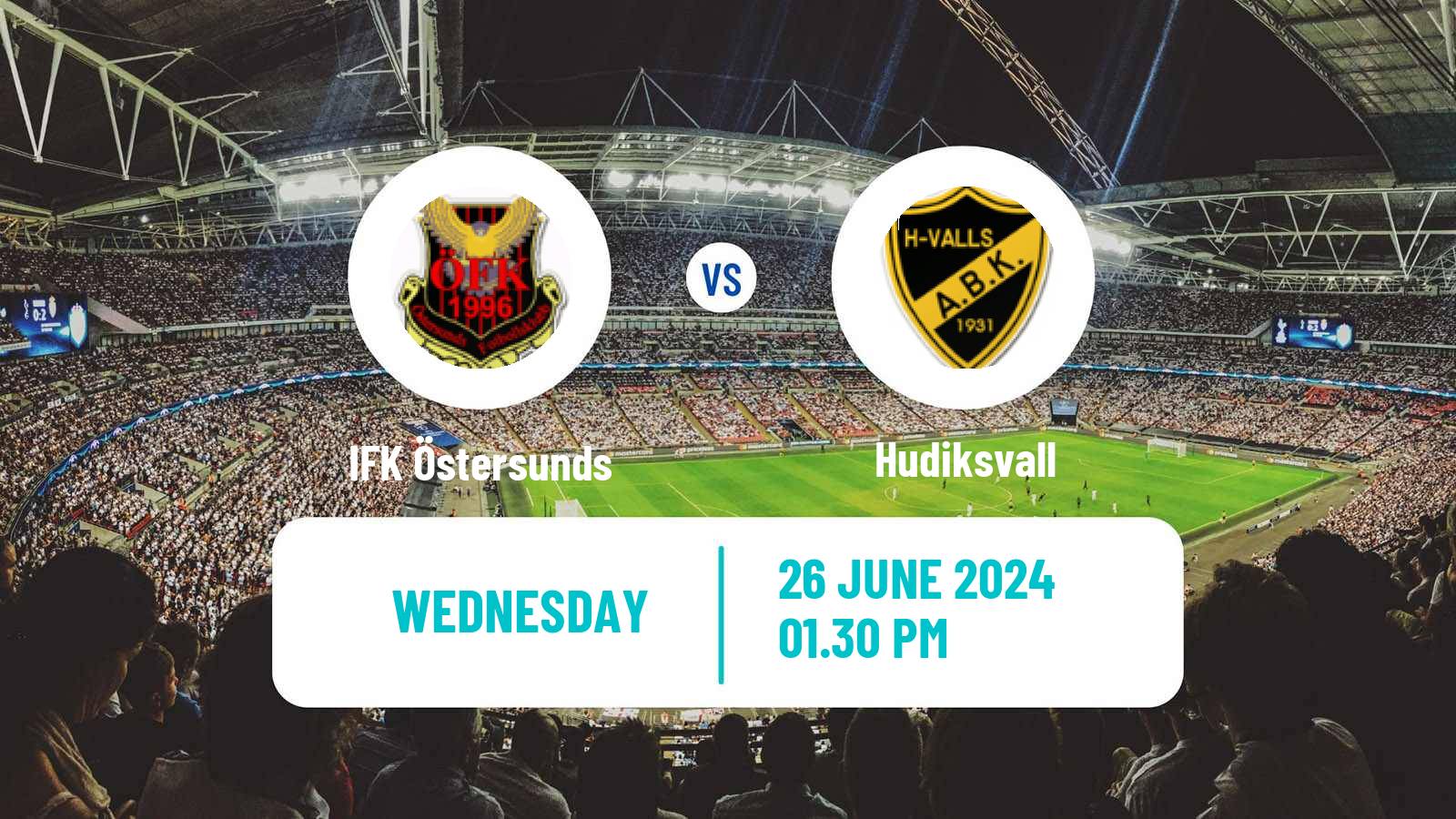 Soccer Svenska Cupen IFK Östersunds - Hudiksvall