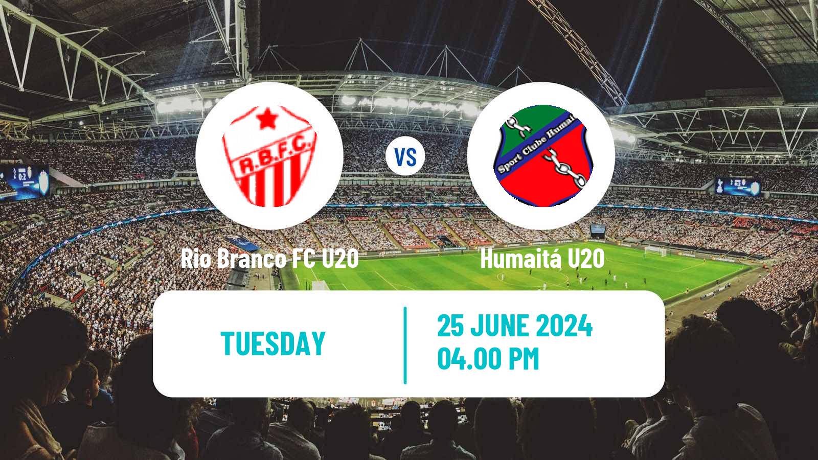 Soccer Brazilian Acreano U20 Rio Branco FC U20 - Humaitá U20