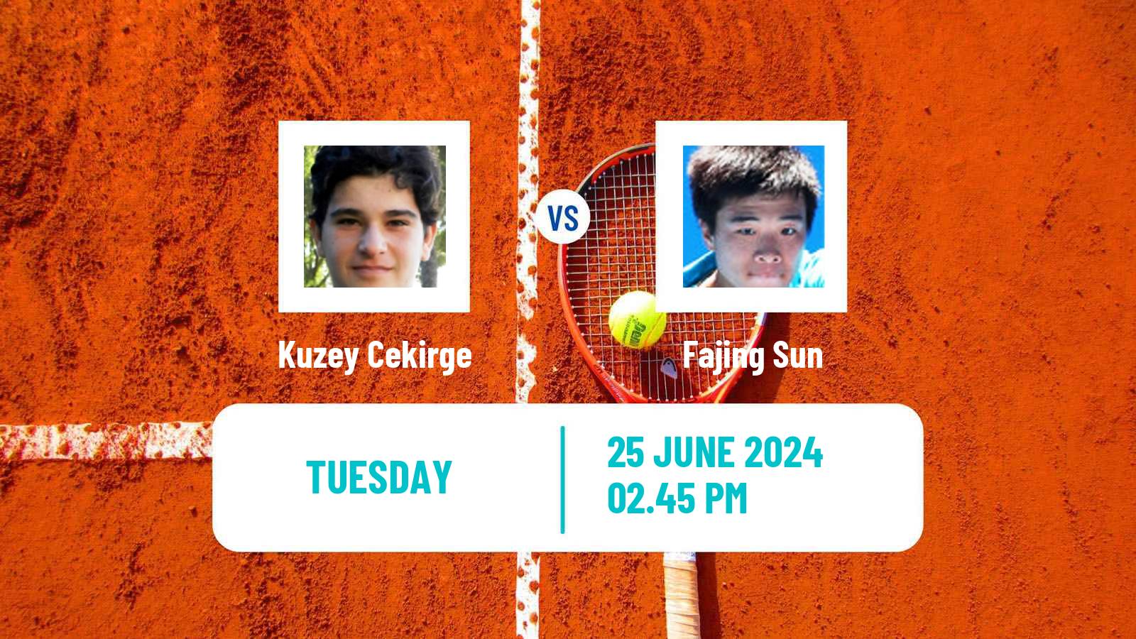 Tennis ITF M25 Bakio Men Kuzey Cekirge - Fajing Sun