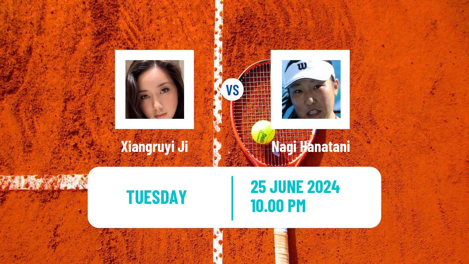 Tennis ITF W15 Hong Kong Women Xiangruyi Ji - Nagi Hanatani