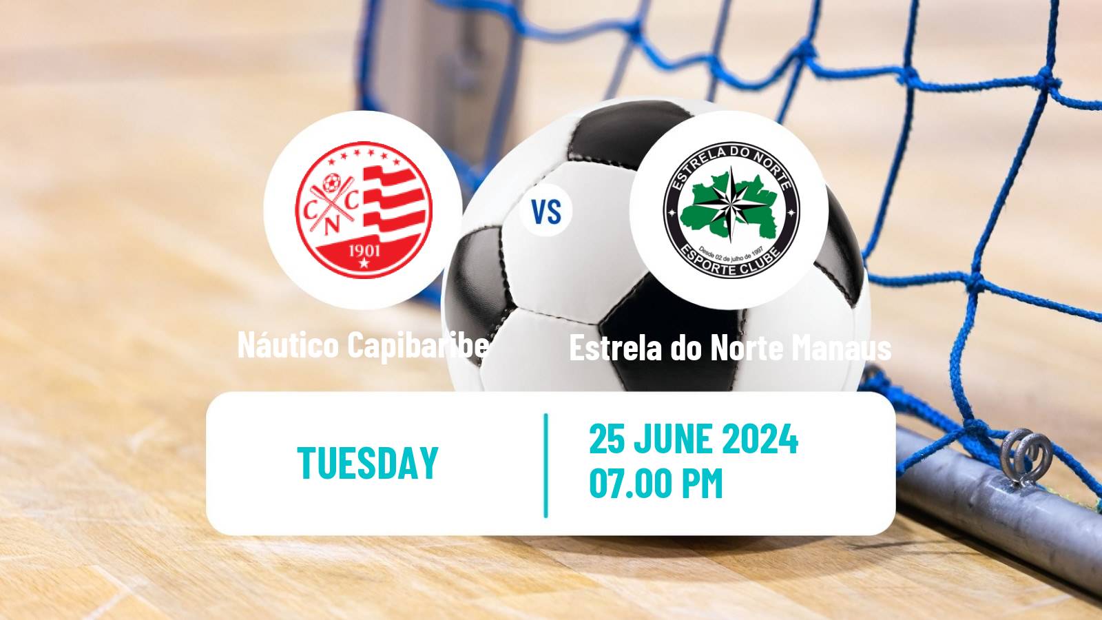 Futsal Brazilian Campeonato Brasileiro Futsal Náutico Capibaribe - Estrela do Norte Manaus