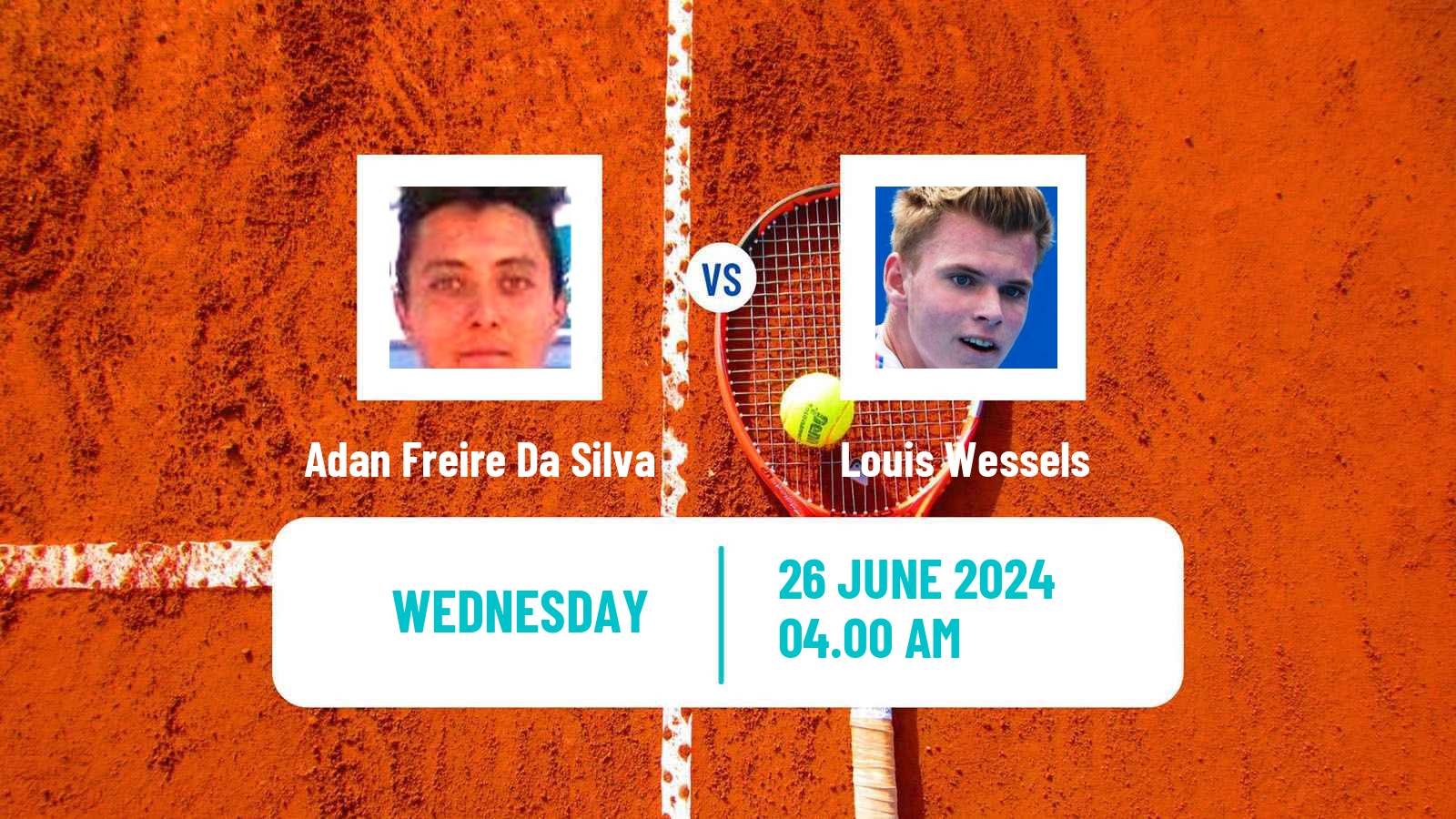 Tennis ITF M25 Bourg En Bresse Men Adan Freire Da Silva - Louis Wessels