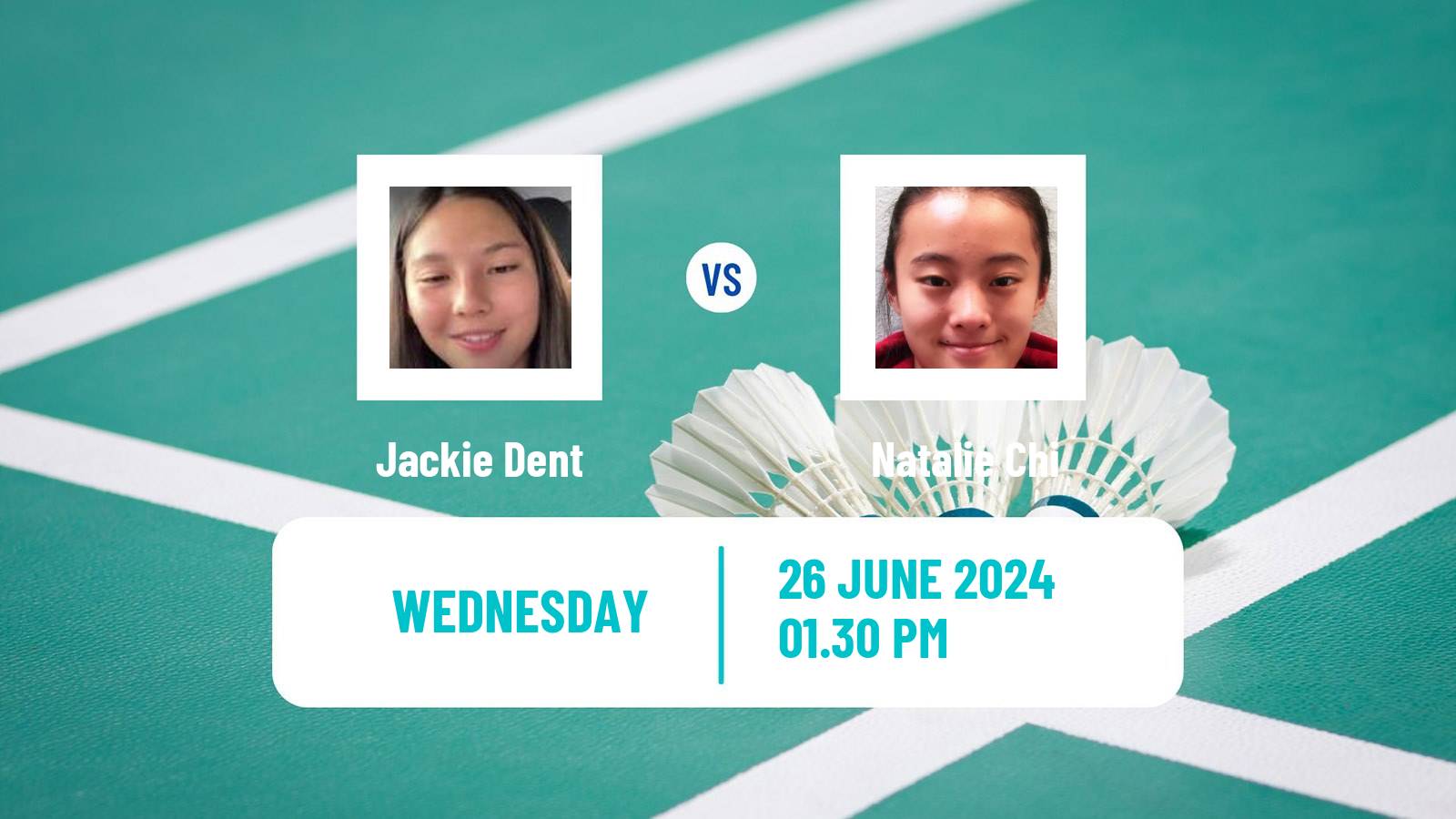 Badminton BWF World Tour Us Open Women Jackie Dent - Natalie Chi