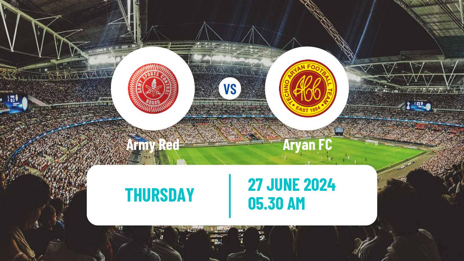 Soccer Calcutta Premier Division Army Red - Aryan