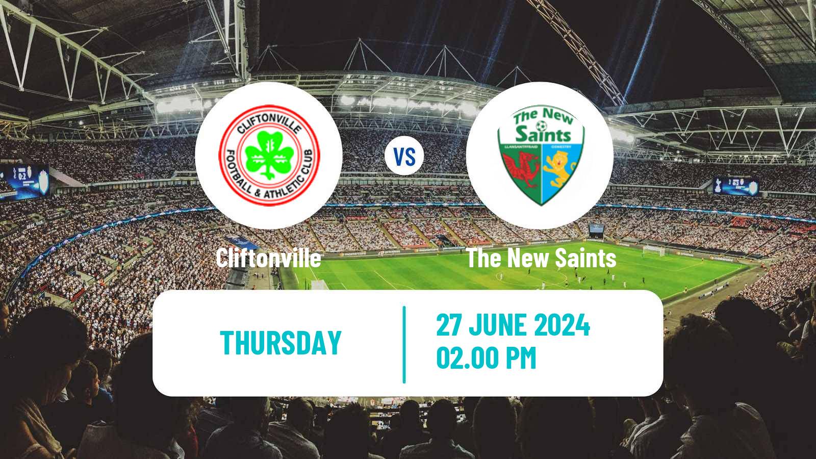 Soccer Club Friendly Cliftonville - The New Saints