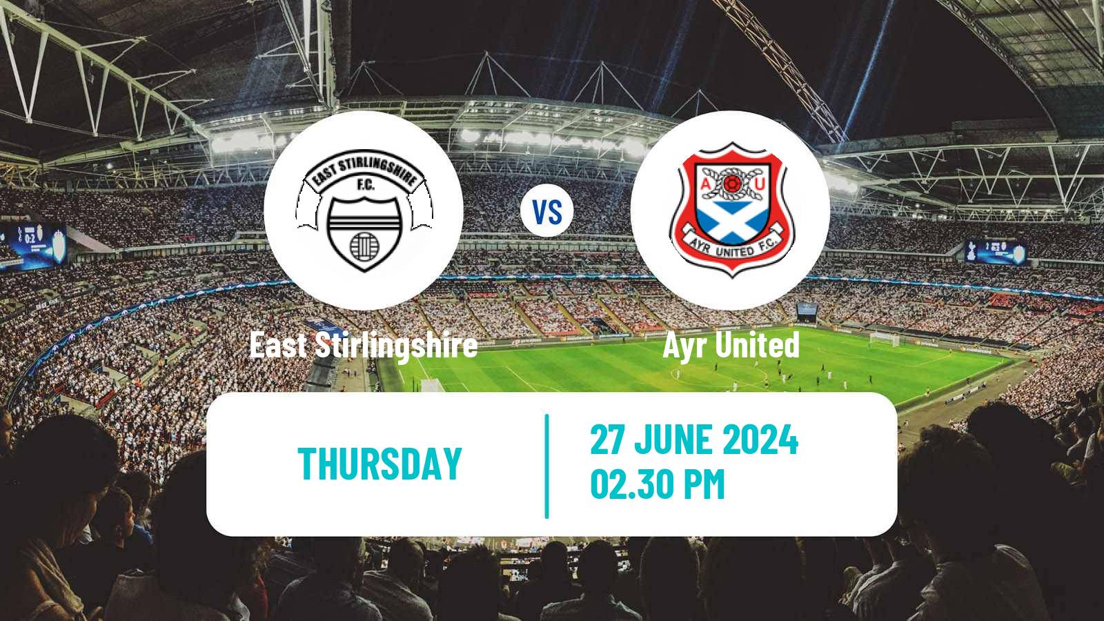 Soccer Club Friendly East Stirlingshire - Ayr United