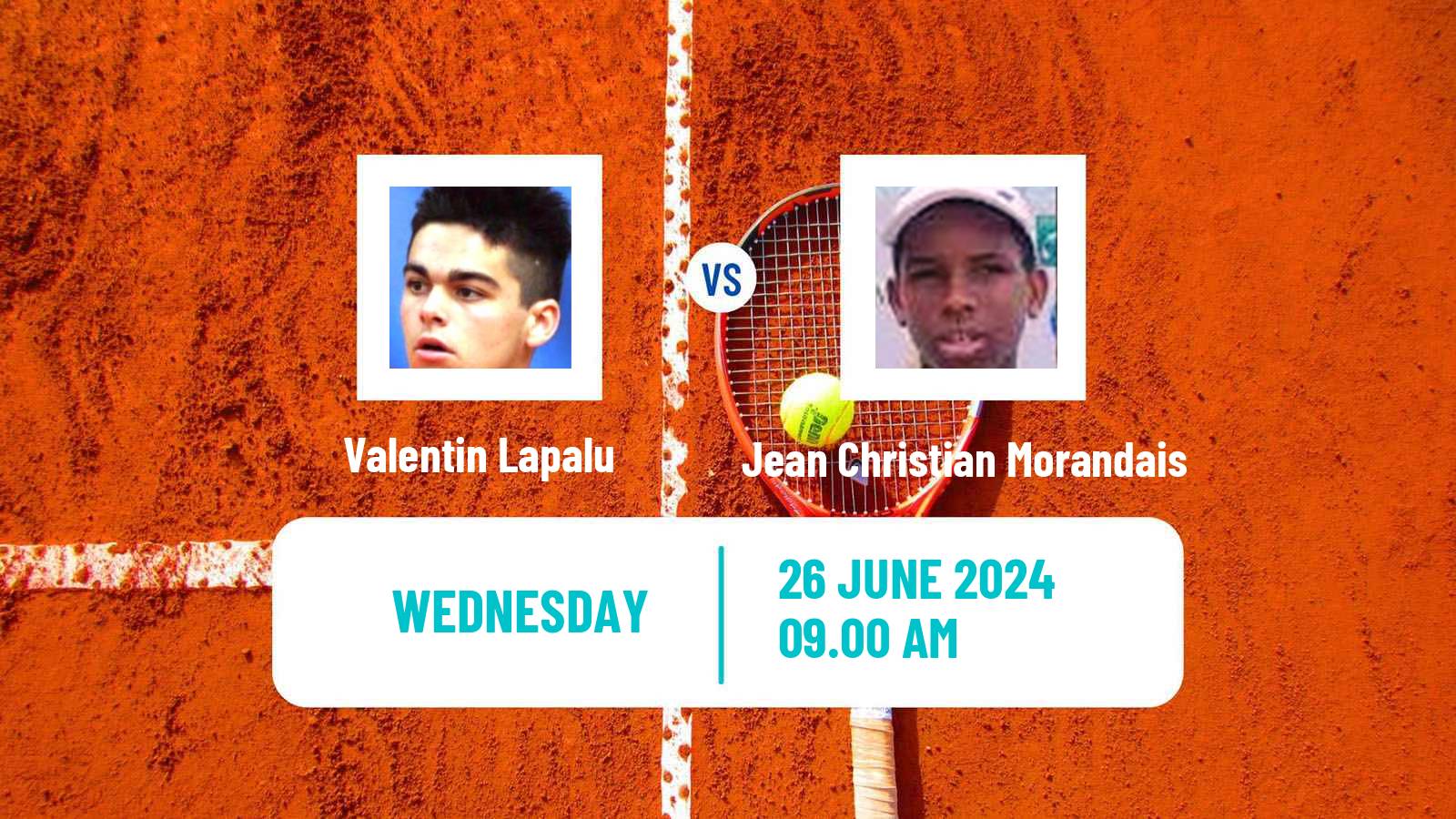 Tennis ITF M15 Tanger Men Valentin Lapalu - Jean Christian Morandais