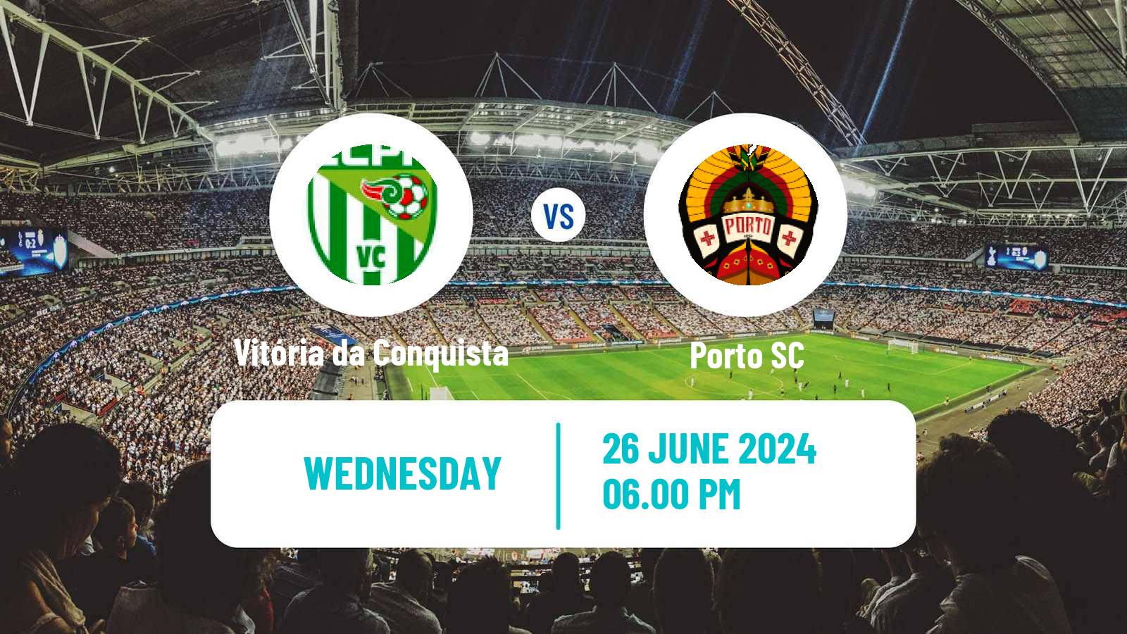 Soccer Brazilian Campeonato Baiano 2 Vitória da Conquista - Porto SC