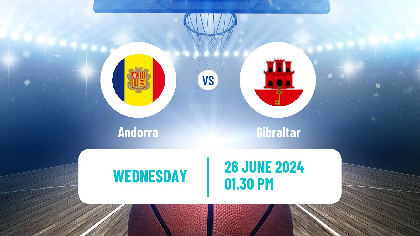 Basketball Small Countries European Championship Basketball Andorra - Gibraltar