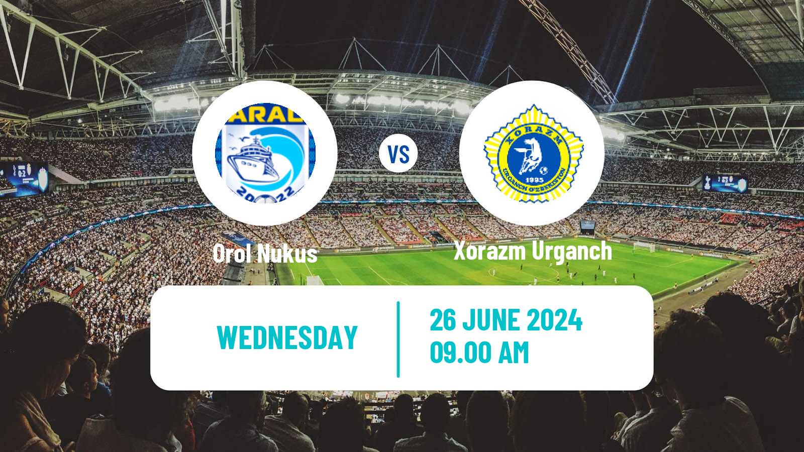 Soccer Uzbek Pro Liga Orol Nukus - Xorazm Urganch