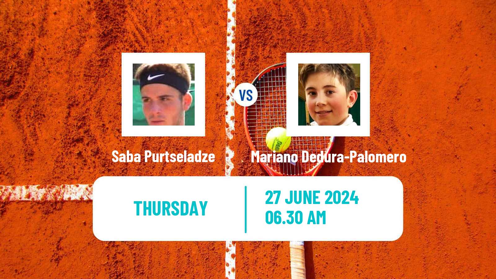 Tennis ITF M15 Kamen Men Saba Purtseladze - Mariano Dedura-Palomero