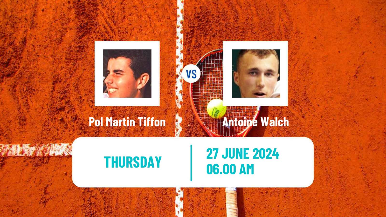 Tennis ITF M25 Bourg En Bresse Men Pol Martin Tiffon - Antoine Walch